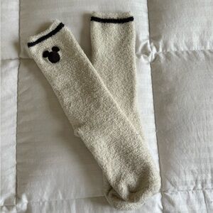 Barefoot Dreams Mickey fuzzy socks